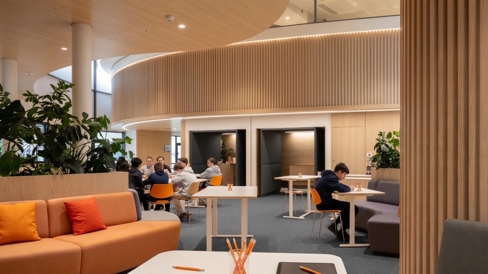 New College Study Space, Proposal, Lancashire