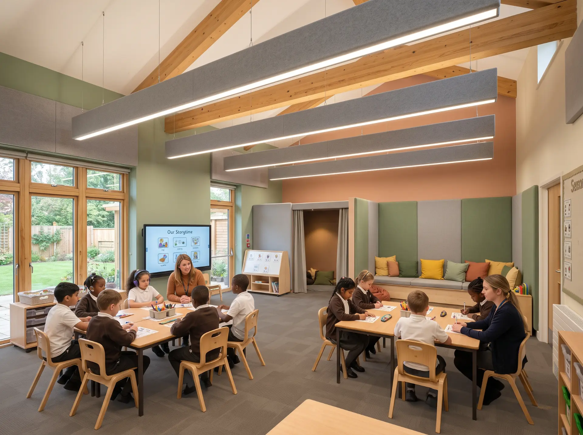 Proposed Neuro-Accessible Classroom Refurbishment, Leyland